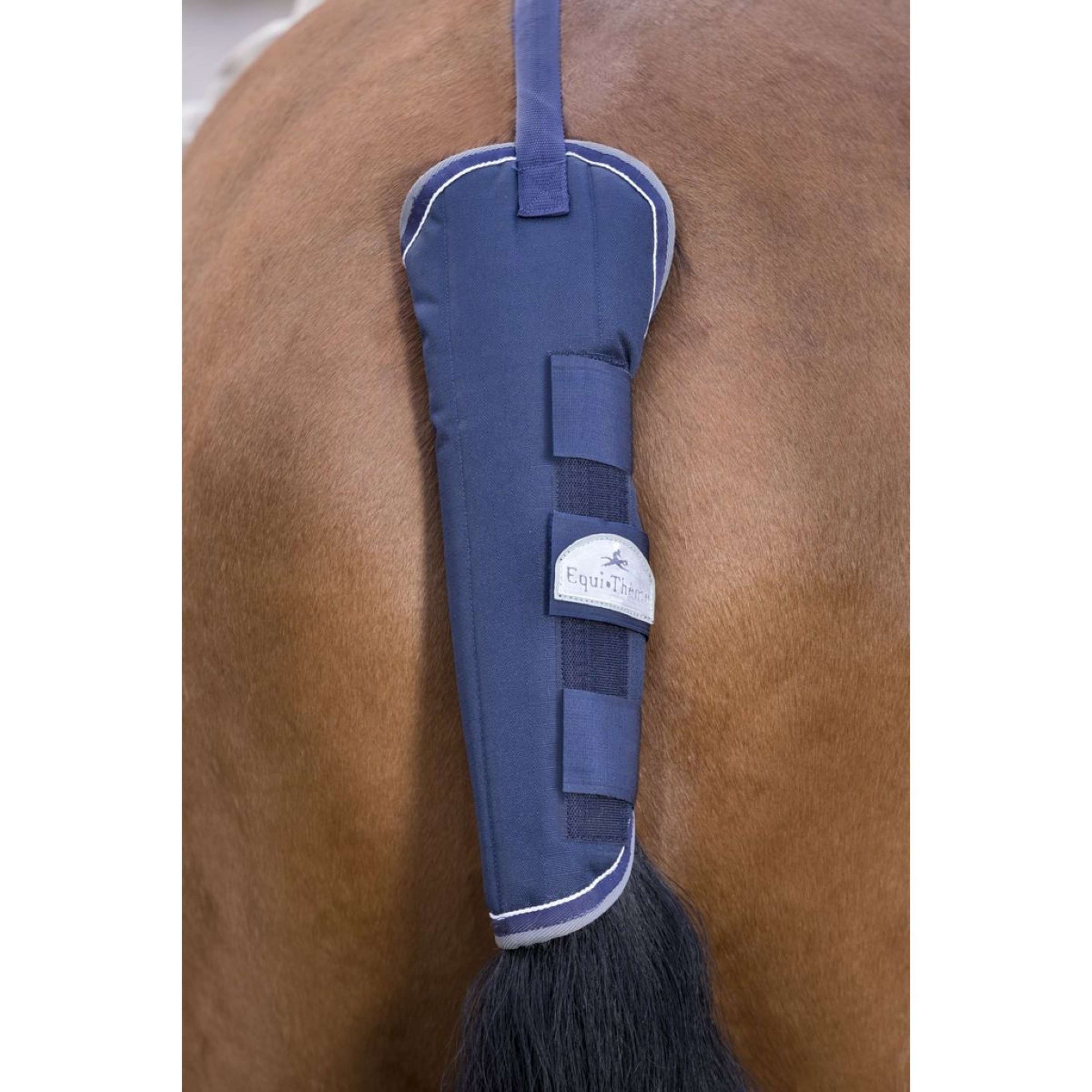 EQUITHÈME Staartbeschermer Tyrex 600D Navy/Grijs Dots EQUITHÈME Staartbeschermer Tyrex 600D Navy/Grijs Dots