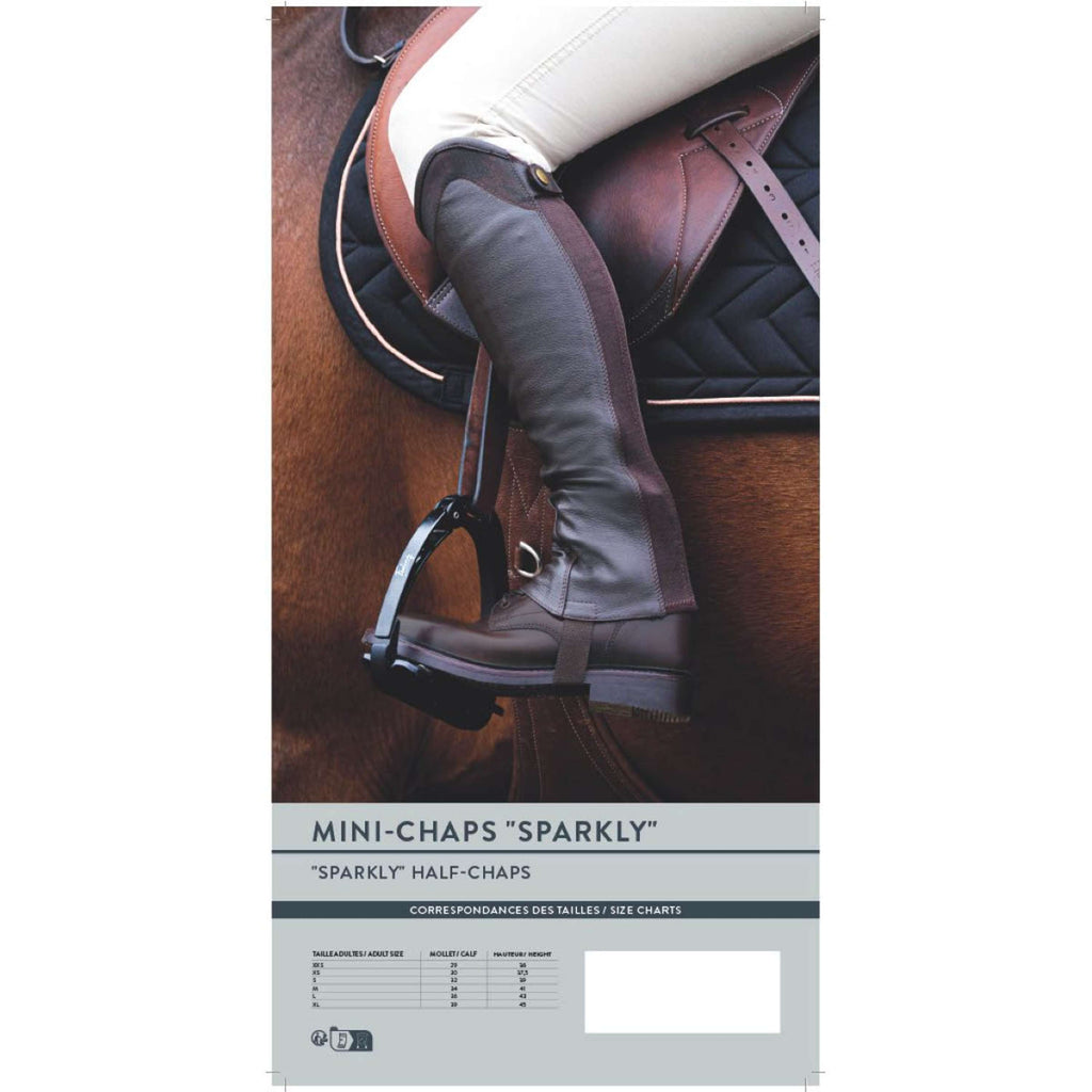 EQUITHÈME Chaps Sparkly Bruin