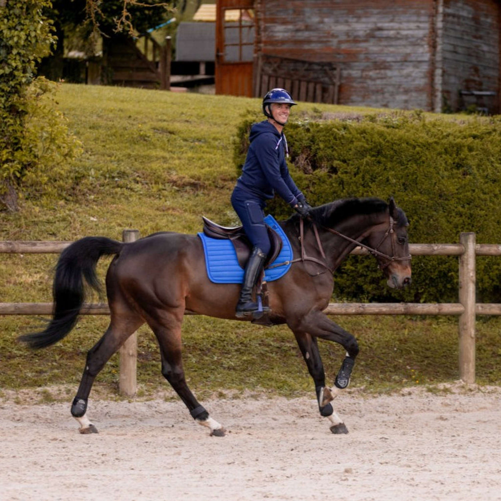 K by EQUITHÈME Zadeldekje Triton Springen Koningsblauw