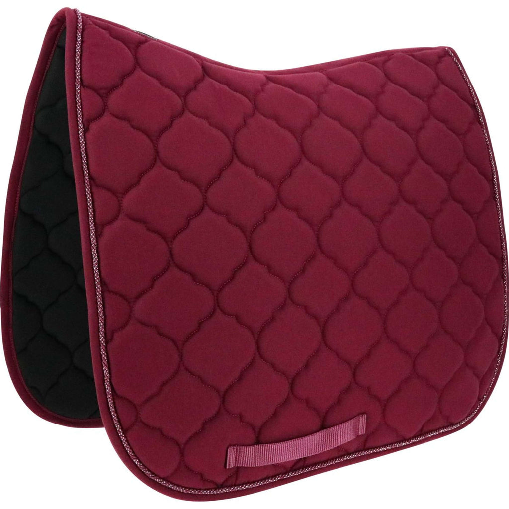 Riding World Zadeldekje Rope Dressuur Bordeaux