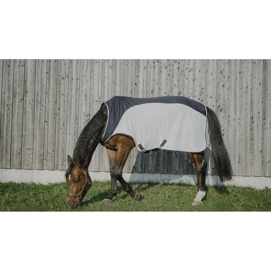 EQUITHÈME Stapmolen Deken Flycool Navy/Wit