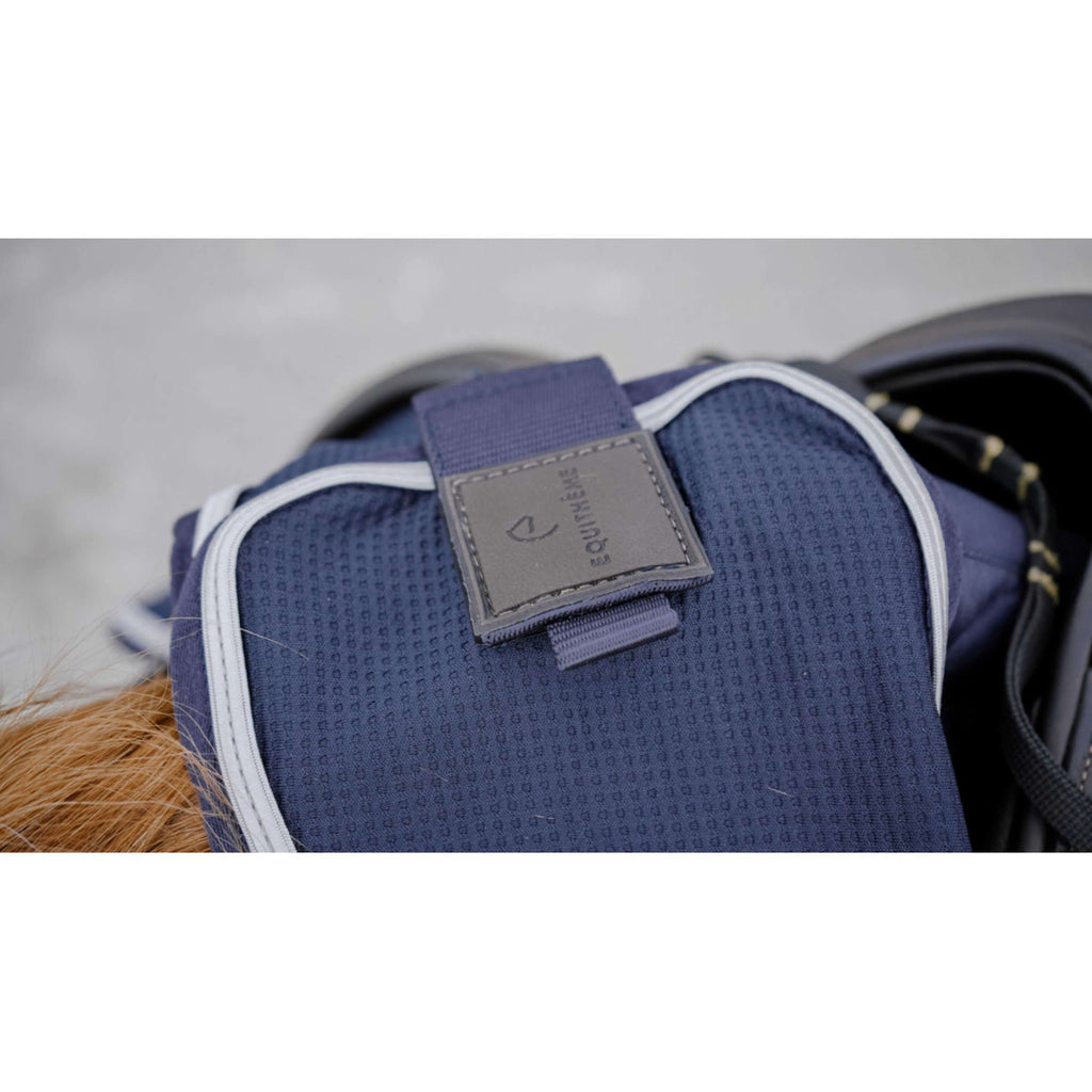EQUITHÈME Uitrijdeken Flycool Navy/Wit