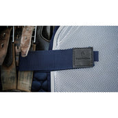 EQUITHÈME Uitrijdeken Flycool square Navy/Wit