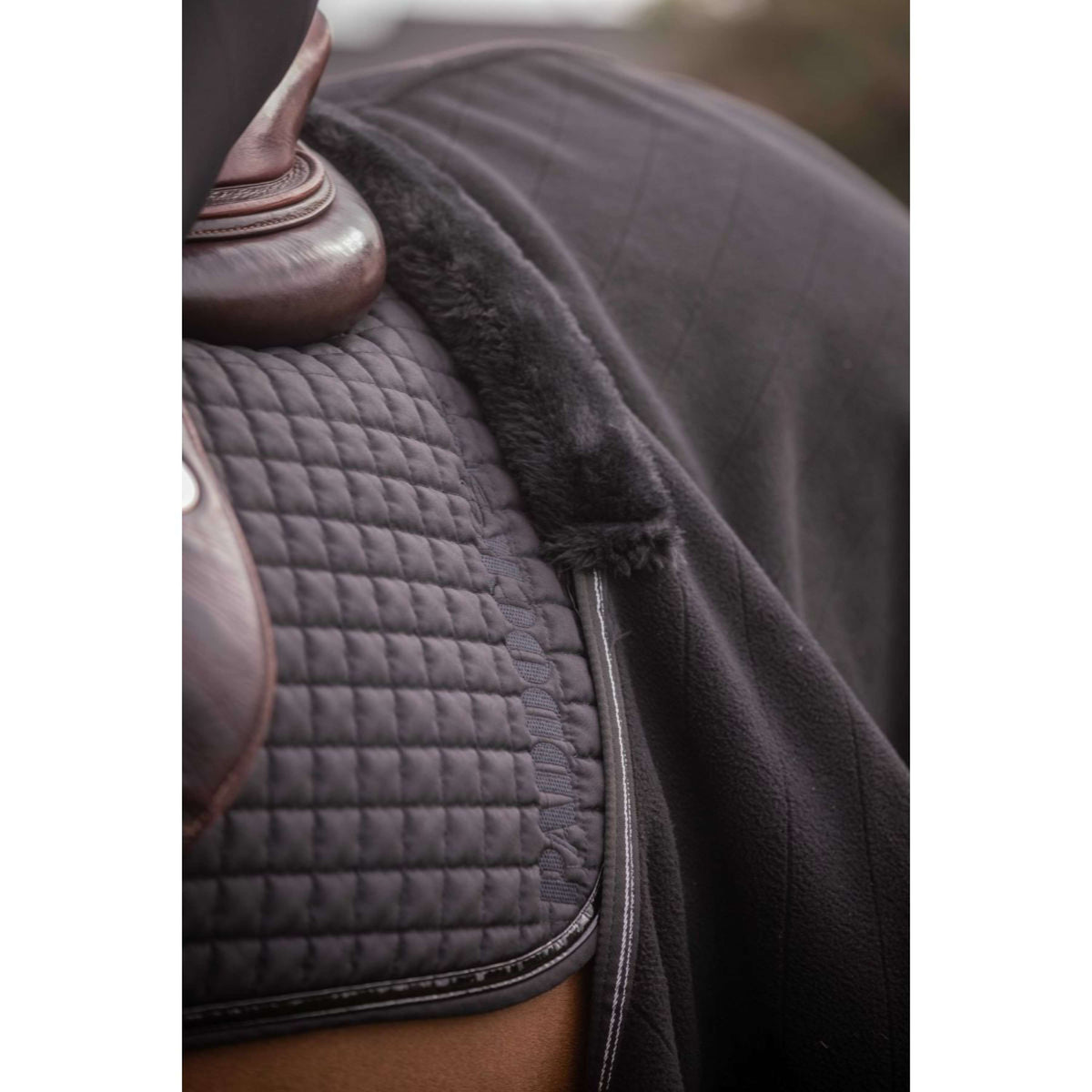 Paddock Uitrijdeken Diagonal Zwart