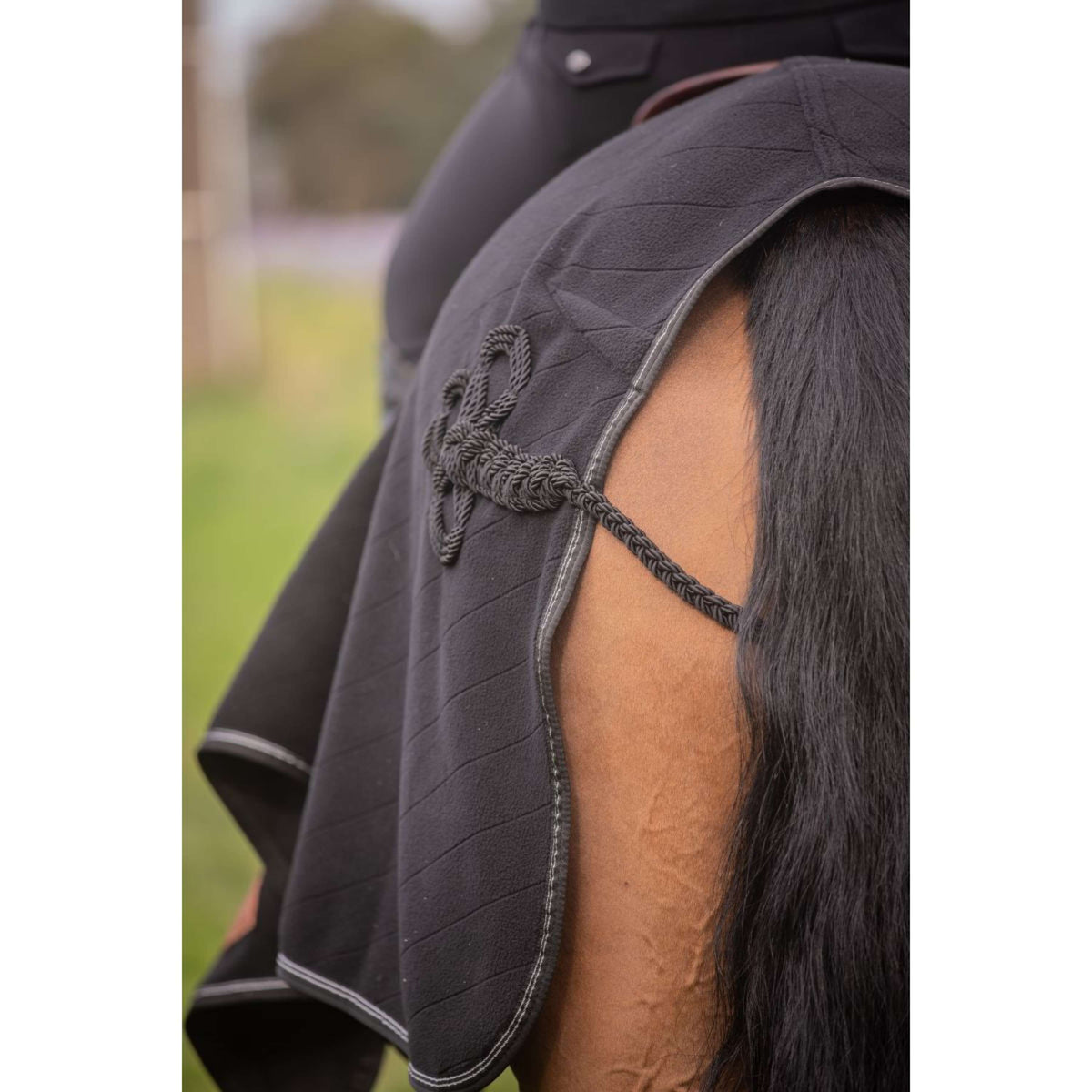 Paddock Uitrijdeken Diagonal Zwart