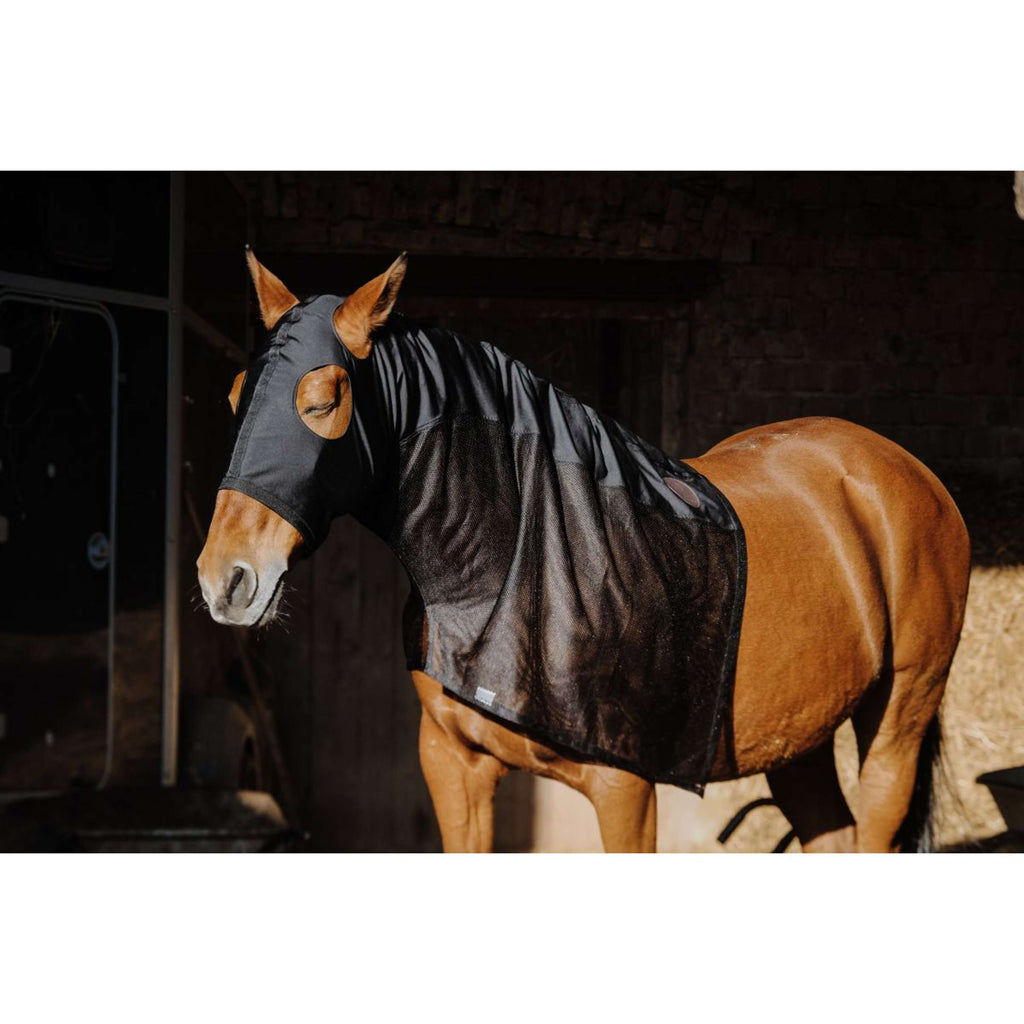 EQUITHÈME Nek Beschermer Lycra/Mesh Zwart