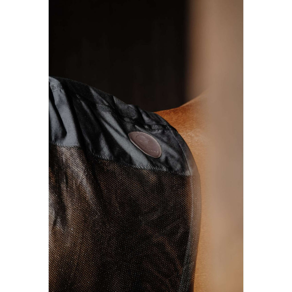 EQUITHÈME Nek Beschermer Lycra/Mesh Zwart