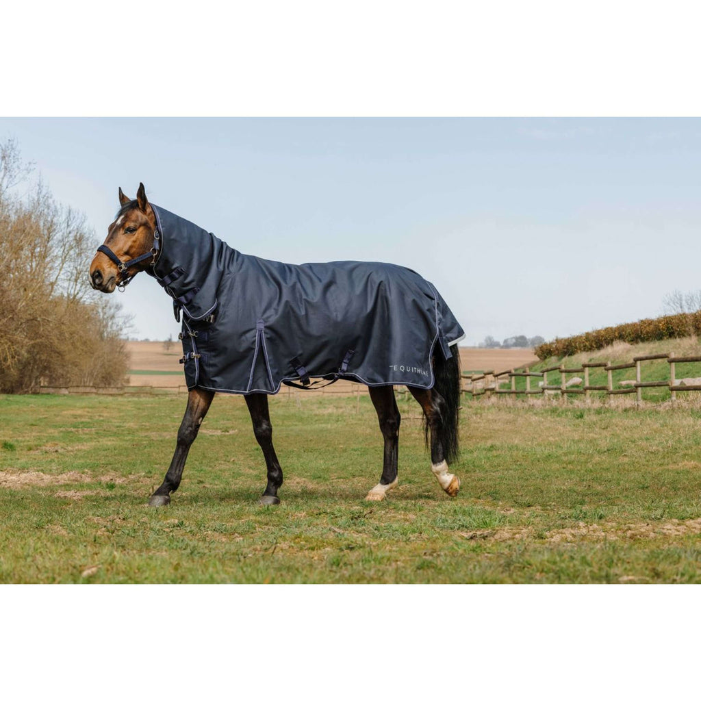 EQUITHÈME Outdoordeken Anatomic Combi 1200D 50g Navy