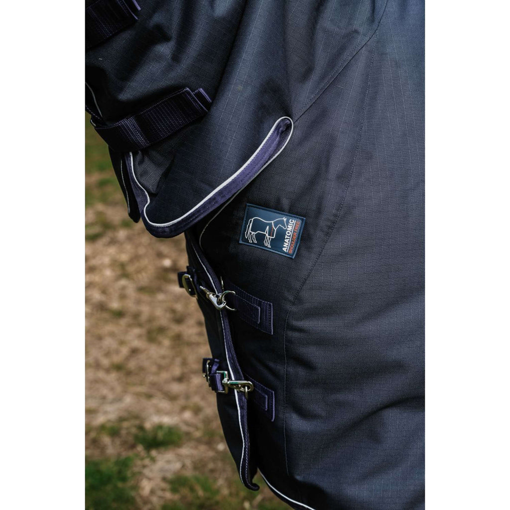 EQUITHÈME Outdoordeken Anatomic Combi 1200D 50g Navy