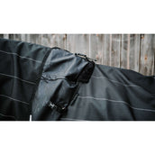 EQUITHÈME Regendeken TYREX Lumin 600D 0g Zwart