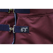 EQUITHÈME Outdoordeken 1200D 50g Standard Burgundy