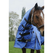 EQUITHÈME Outdoordeken 1200D 100g Aisance Combo Royal Blue