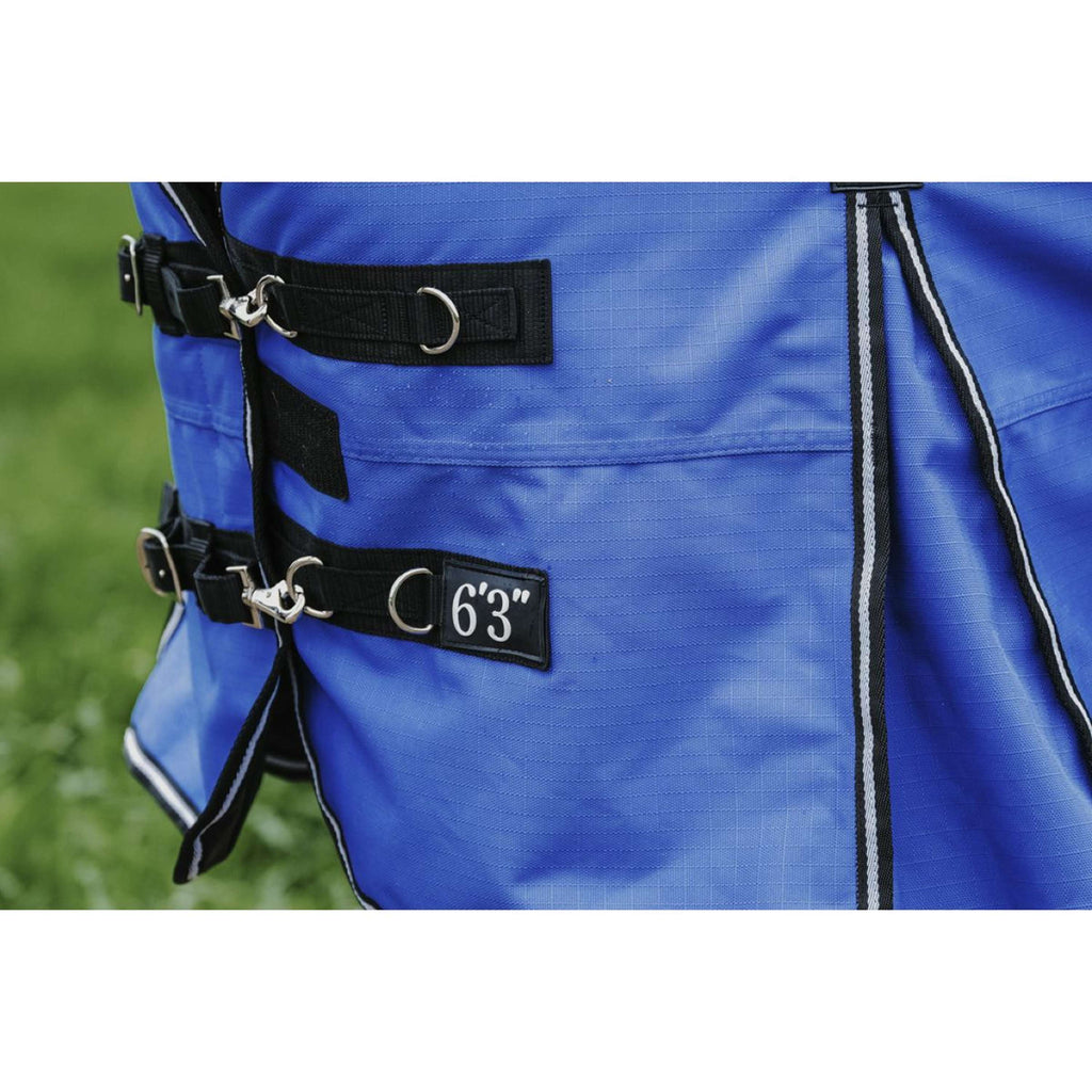 EQUITHÈME Outdoordeken Tyrex 1200D 100g Aisance Combo Royal Blue