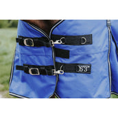 EQUITHÈME Outdoordeken 1200D 100g Aisance Combo Royal Blue