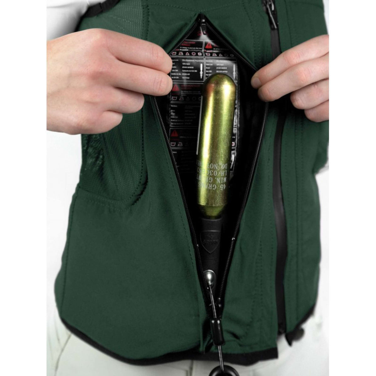 Spark Airbag Manege Adult Dark Green.