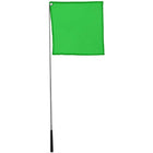 Hippotonic Trainingsstok Ethologisch met Vlag Groen.