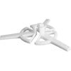 Hippotonic Springstandaard Plastic Wit