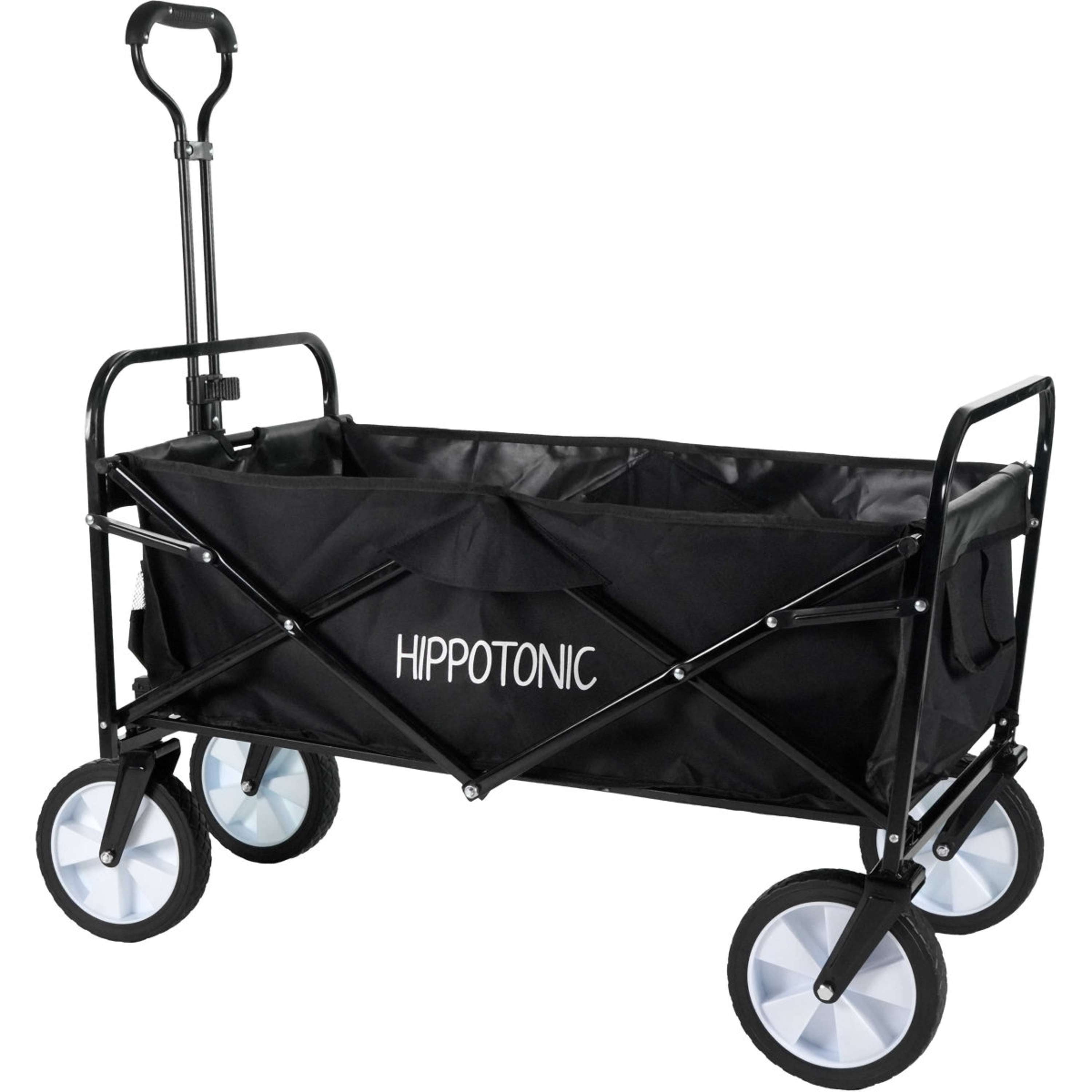 Hippotonic Trolley Kar Vierwielig Zwart