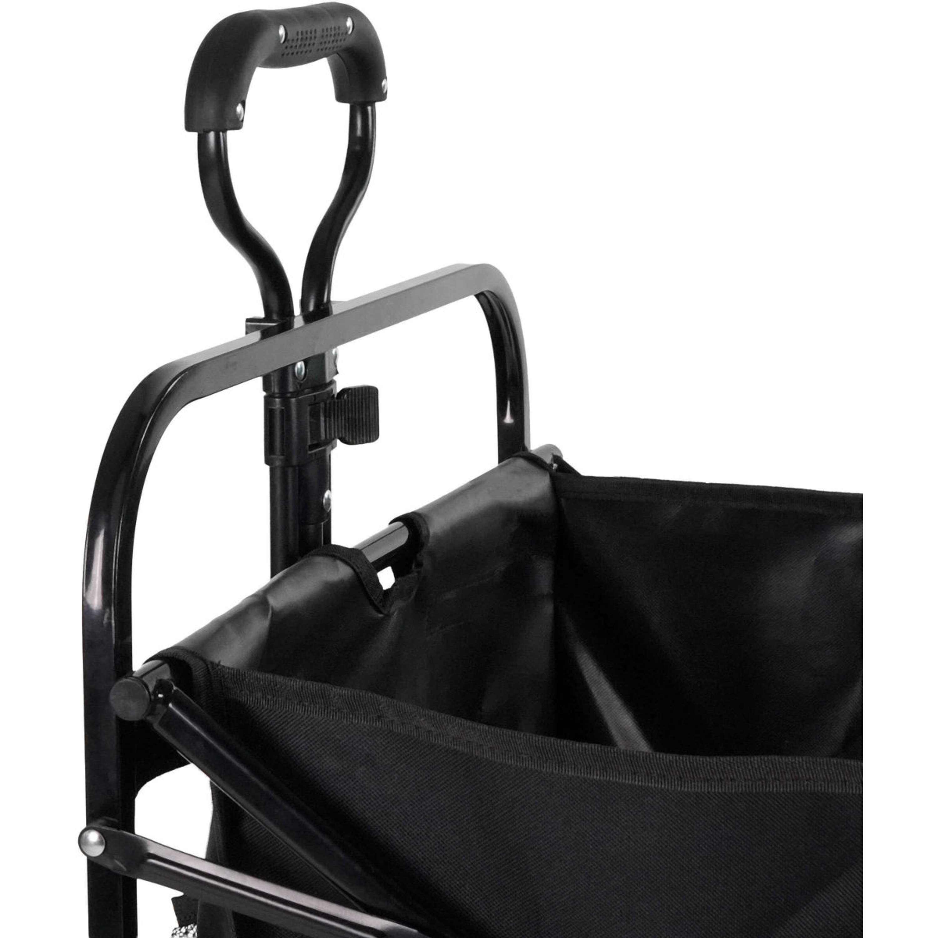 Hippotonic Trolley Kar Vierwielig Zwart