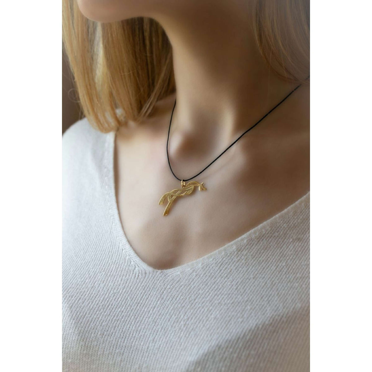 Pénélope Ketting Equestre Goud