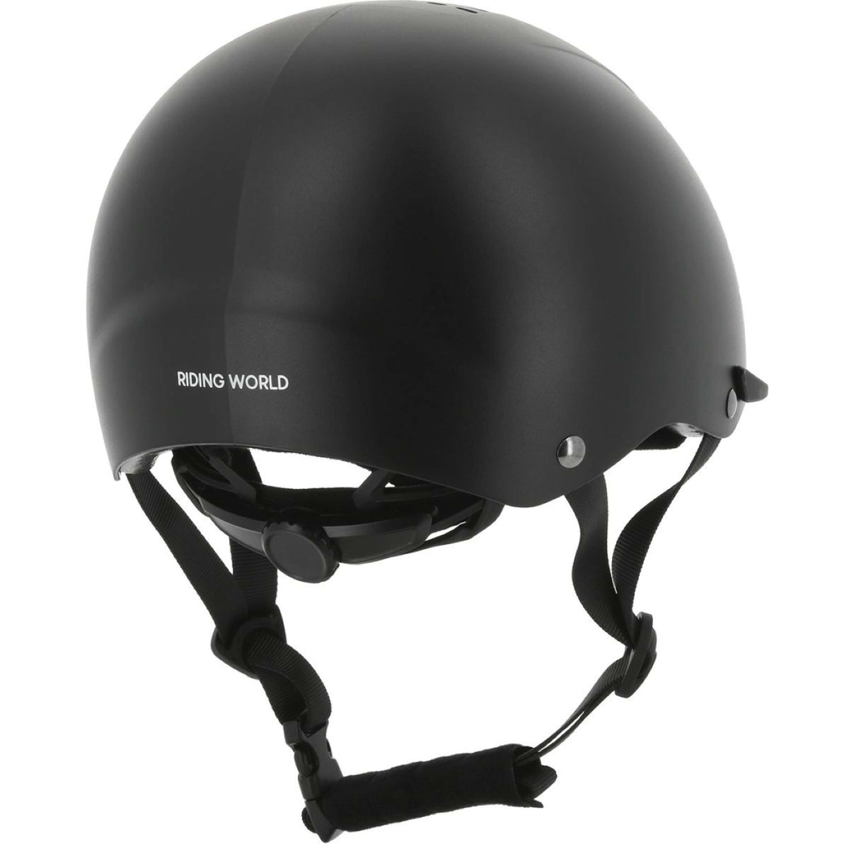 Riding World Cap Windy Mat Zwart