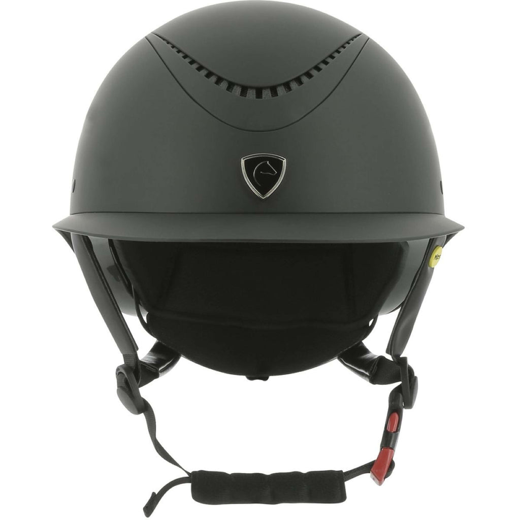 EQUITHÈME Cap Wings Mips Mat Zwart