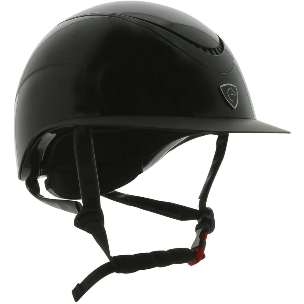 EQUITHÈME Cap Wings Mips Zwart Shiny