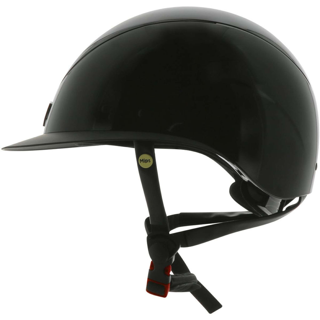 EQUITHÈME Cap Wings Mips Zwart Shiny
