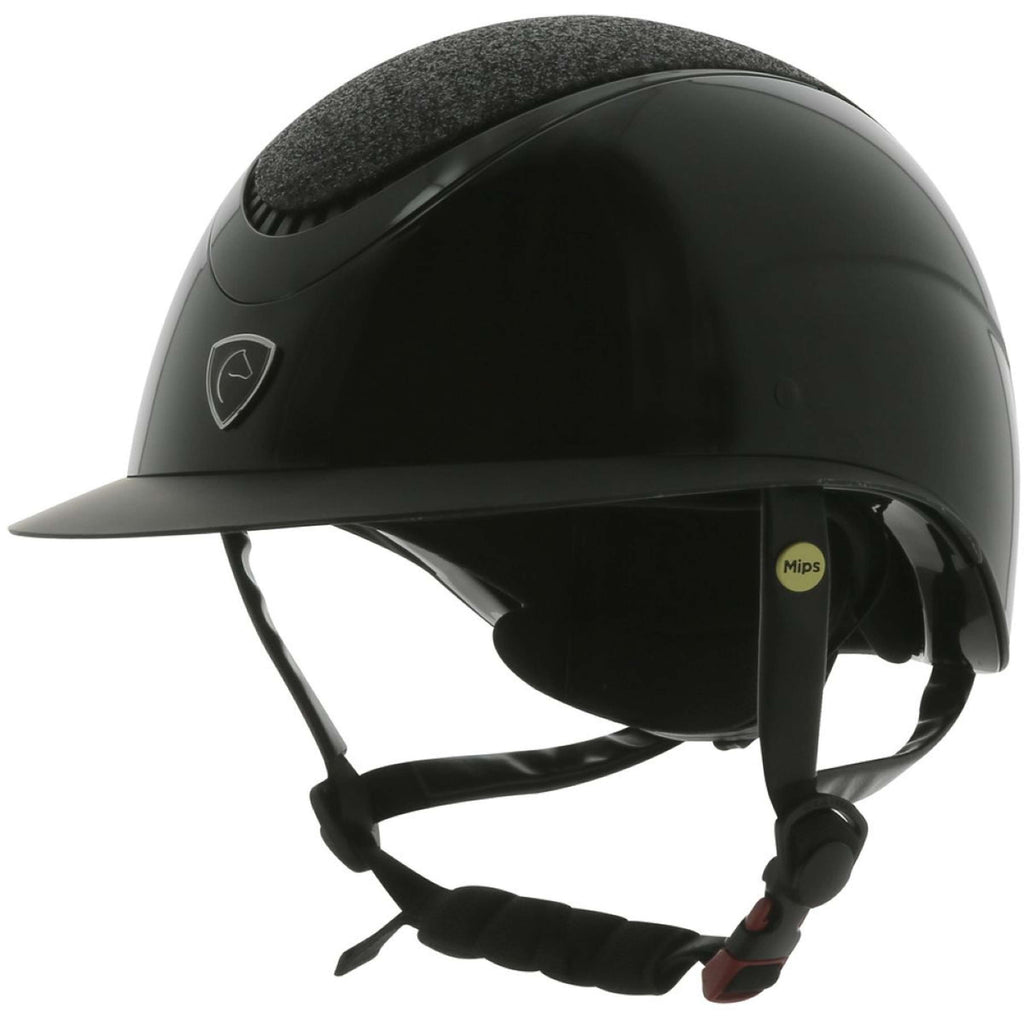 EQUITHÈME Cap Wings Mips Zwart Glitter