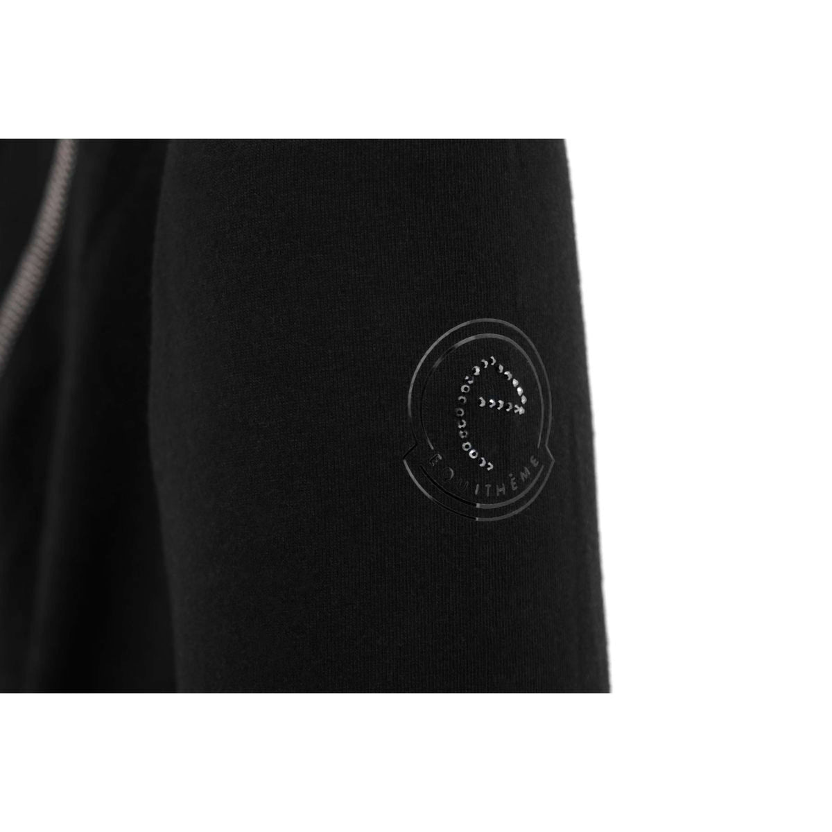 EQUITHÈME Shirt Stella Lange Mouwen Zwart/Grijs/Blauw