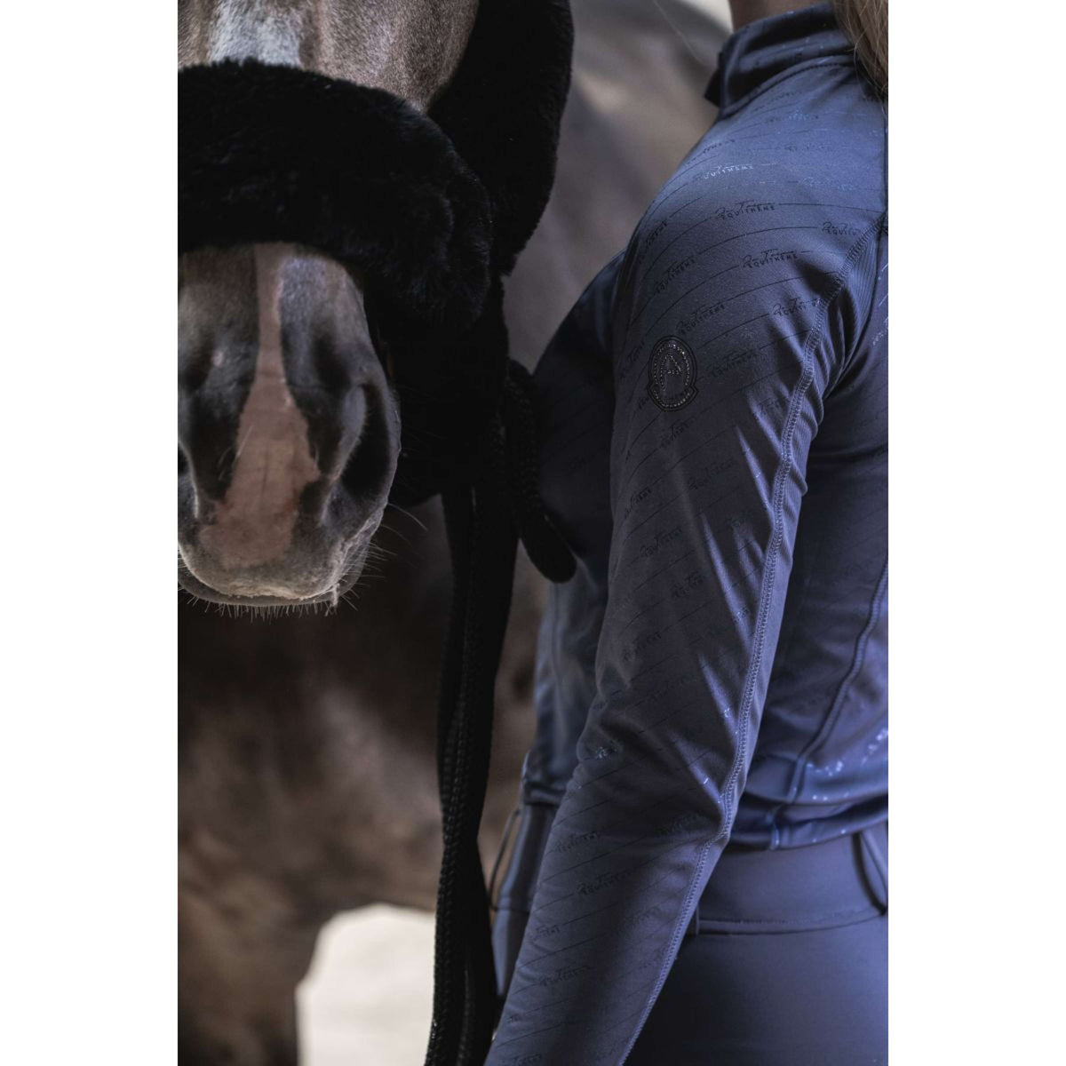 EQUITHÈME Base Layer Sabine Blauw/Grijs
