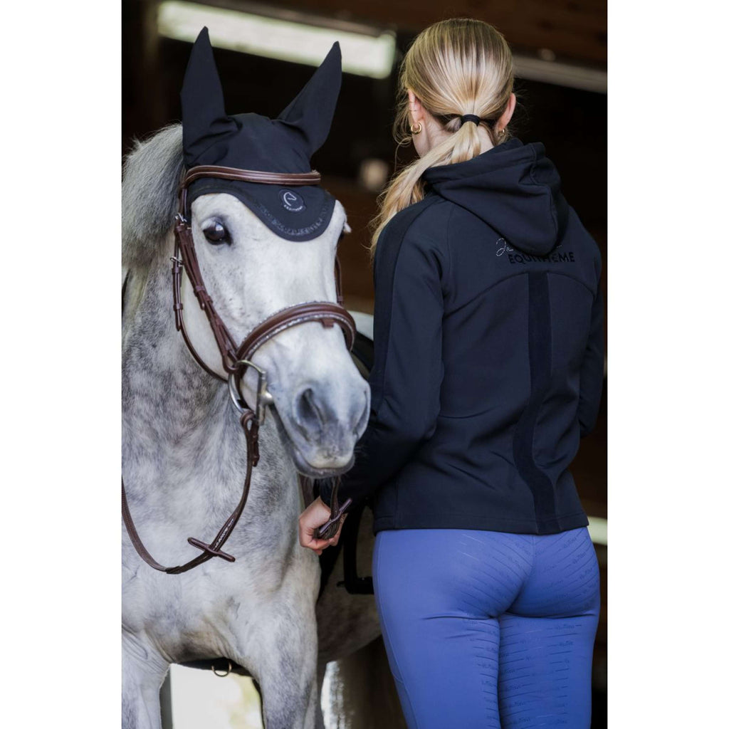 EQUITHÈME Softshell Jas Victoria Zwart