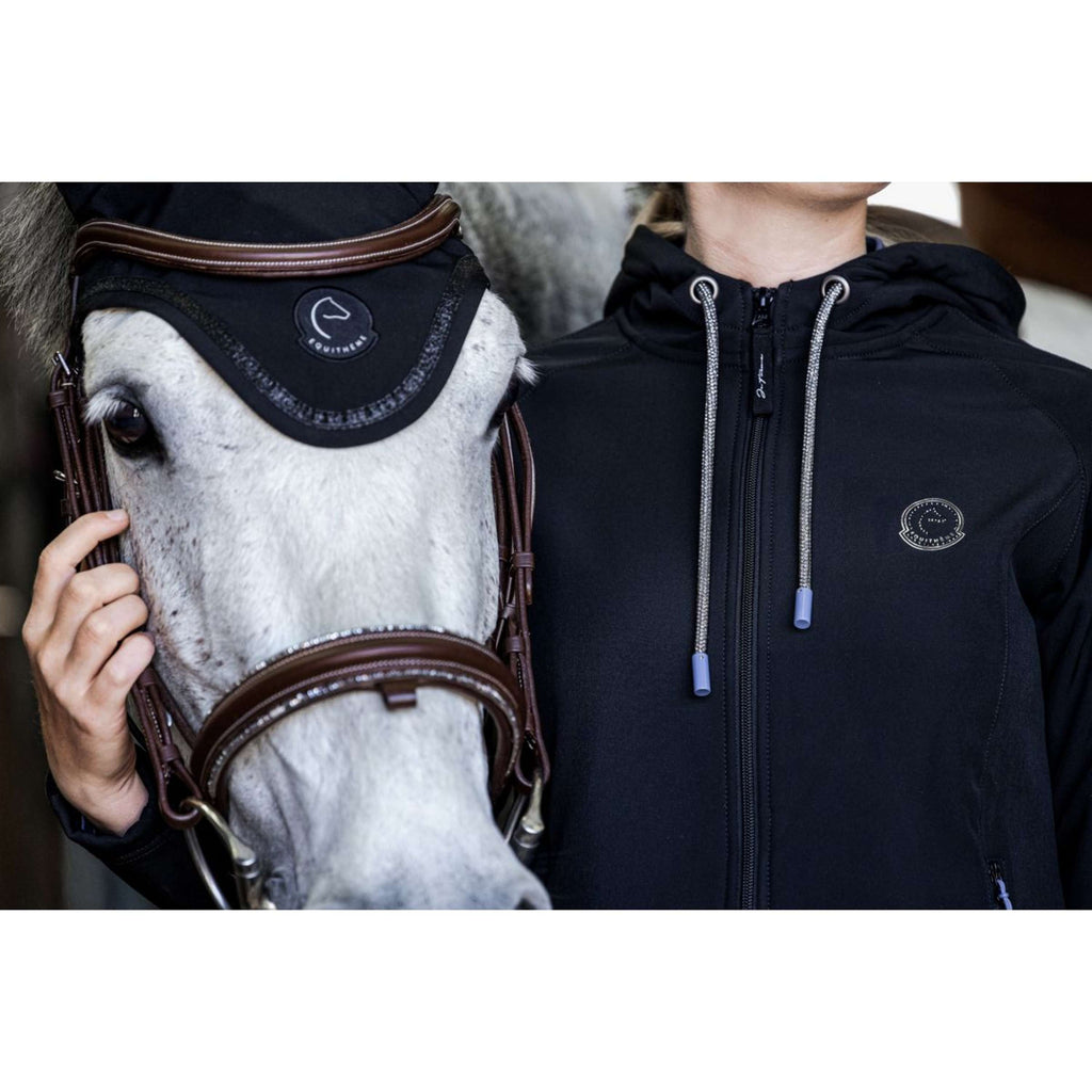 EQUITHÈME Softshell Jas Victoria Zwart