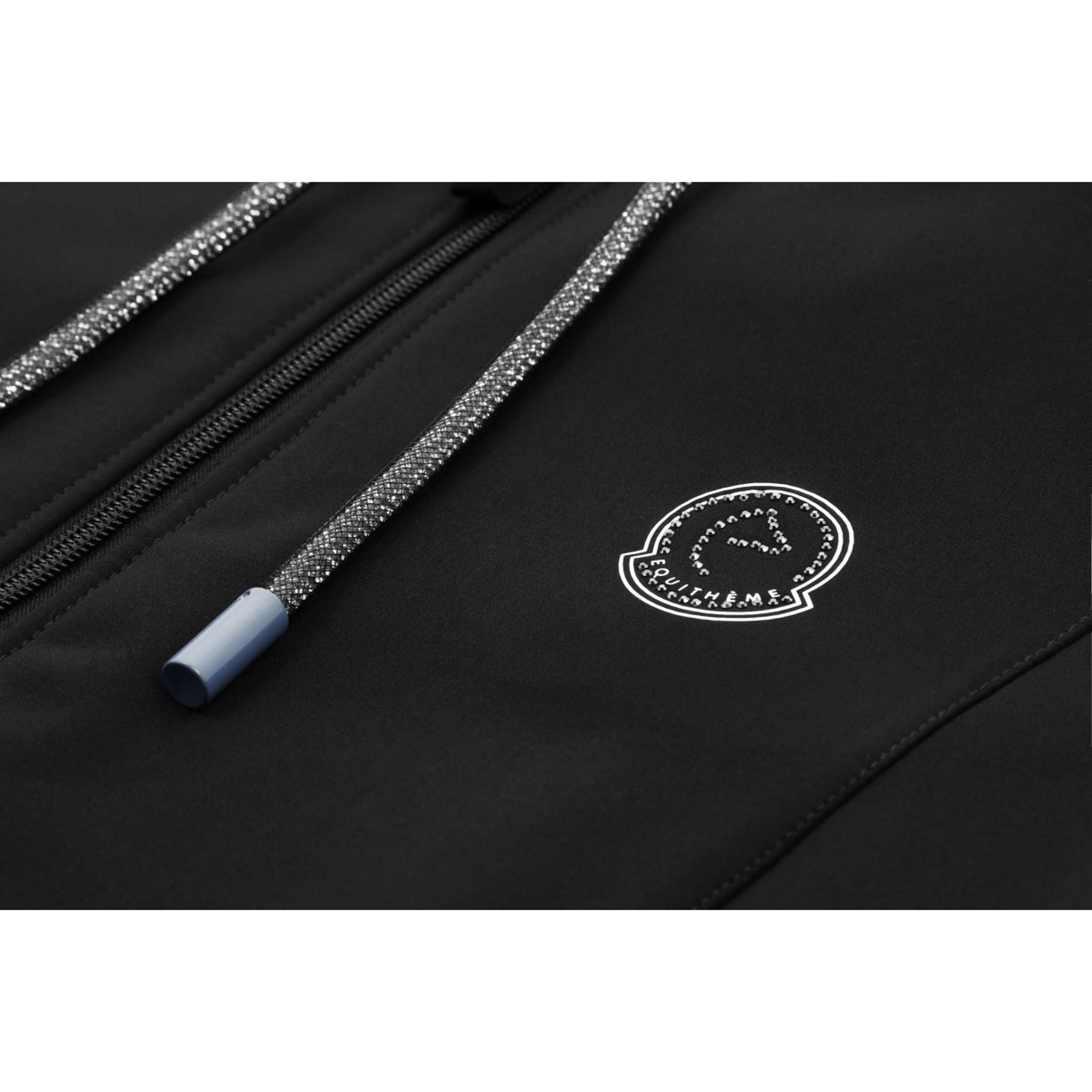 EQUITHÈME Softshell Jas Victoria Zwart