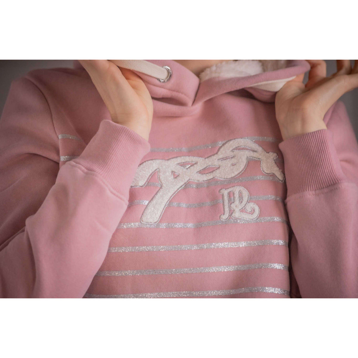 Pénélope Hoodie Ikona Roze