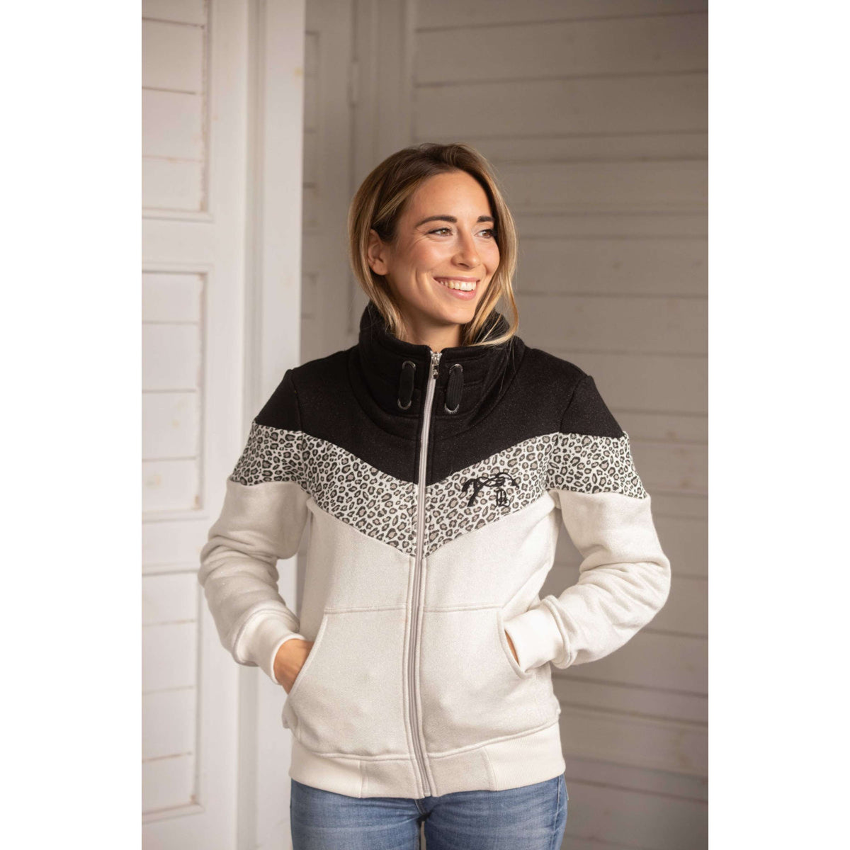 Pénélope Vest Leonative Grijs