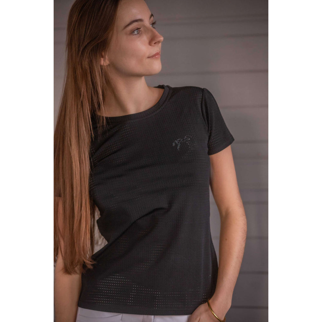Pénélope T-Shirt Techflo Zwart