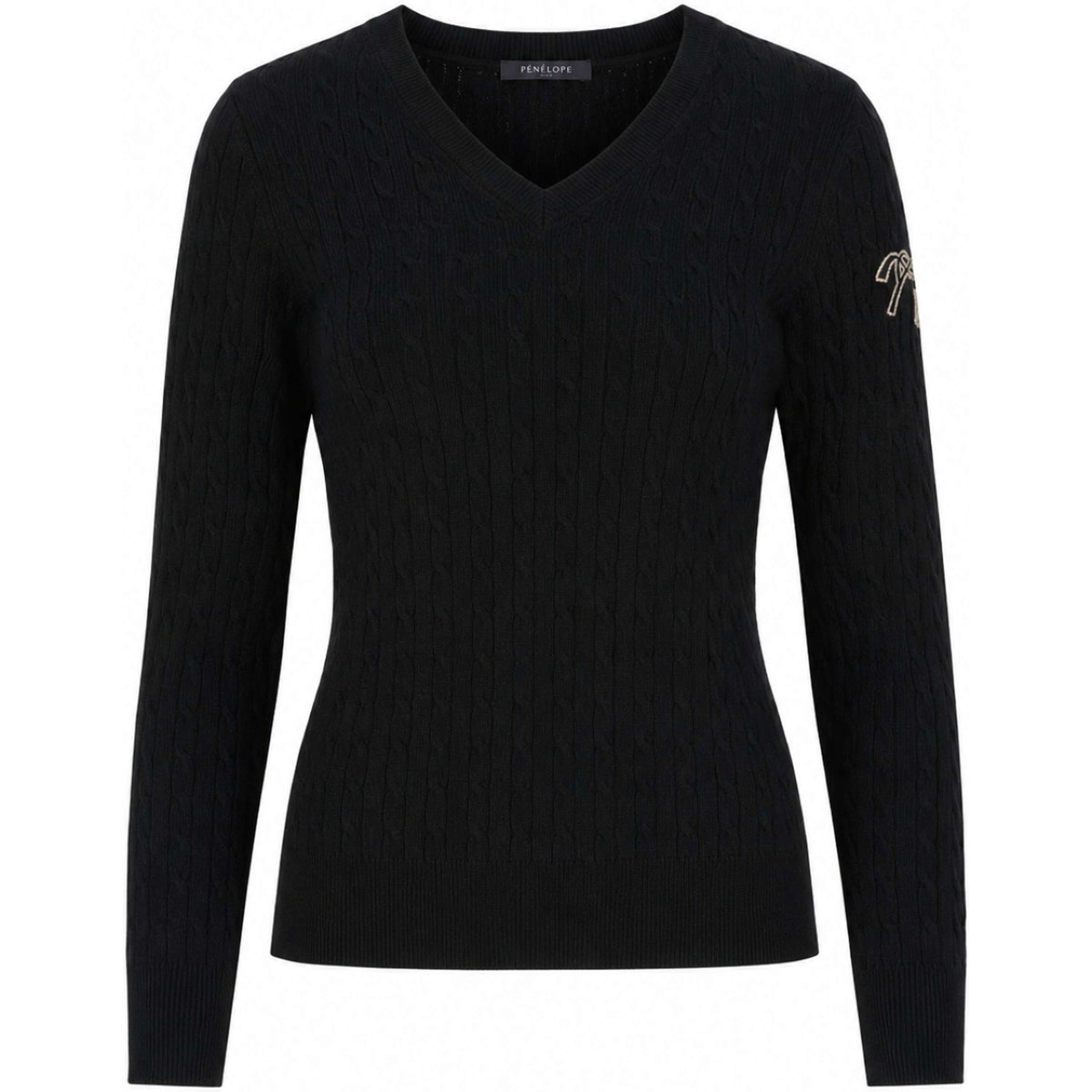 Pénélope Pullover Virgile Zwart