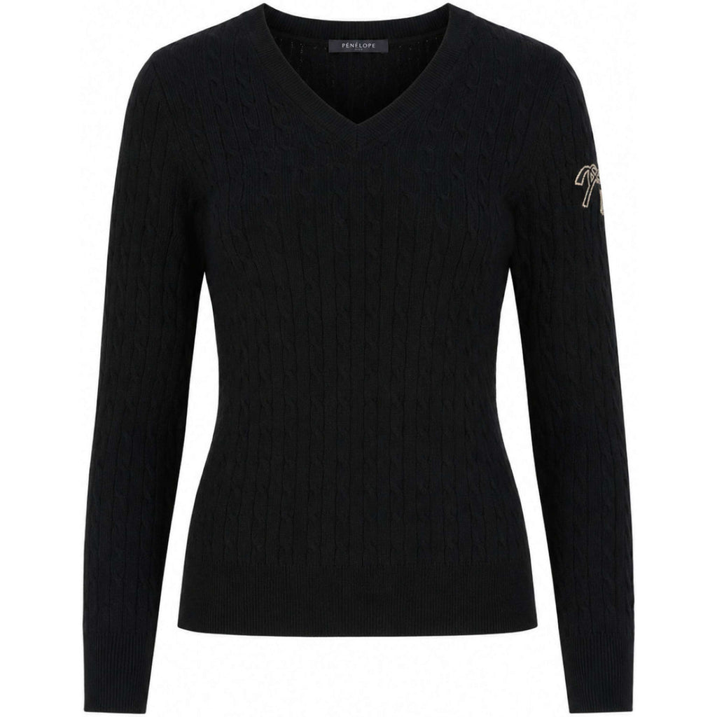 Pénélope Pullover Virgile Zwart