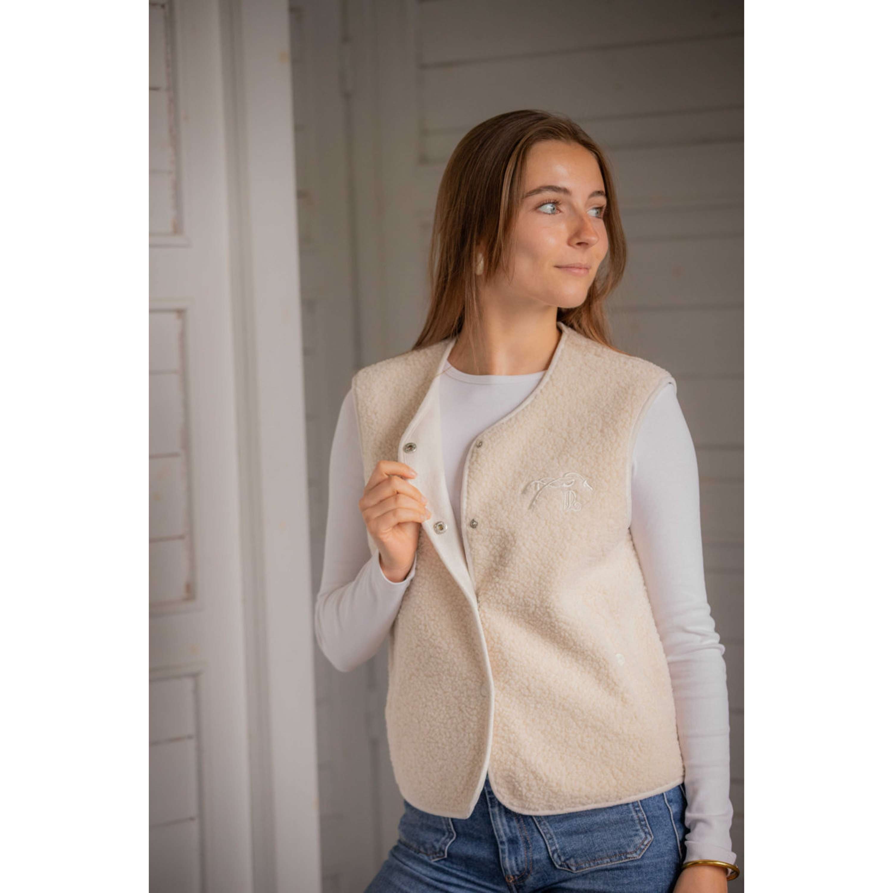 Pénélope Gilet Charline Ecru