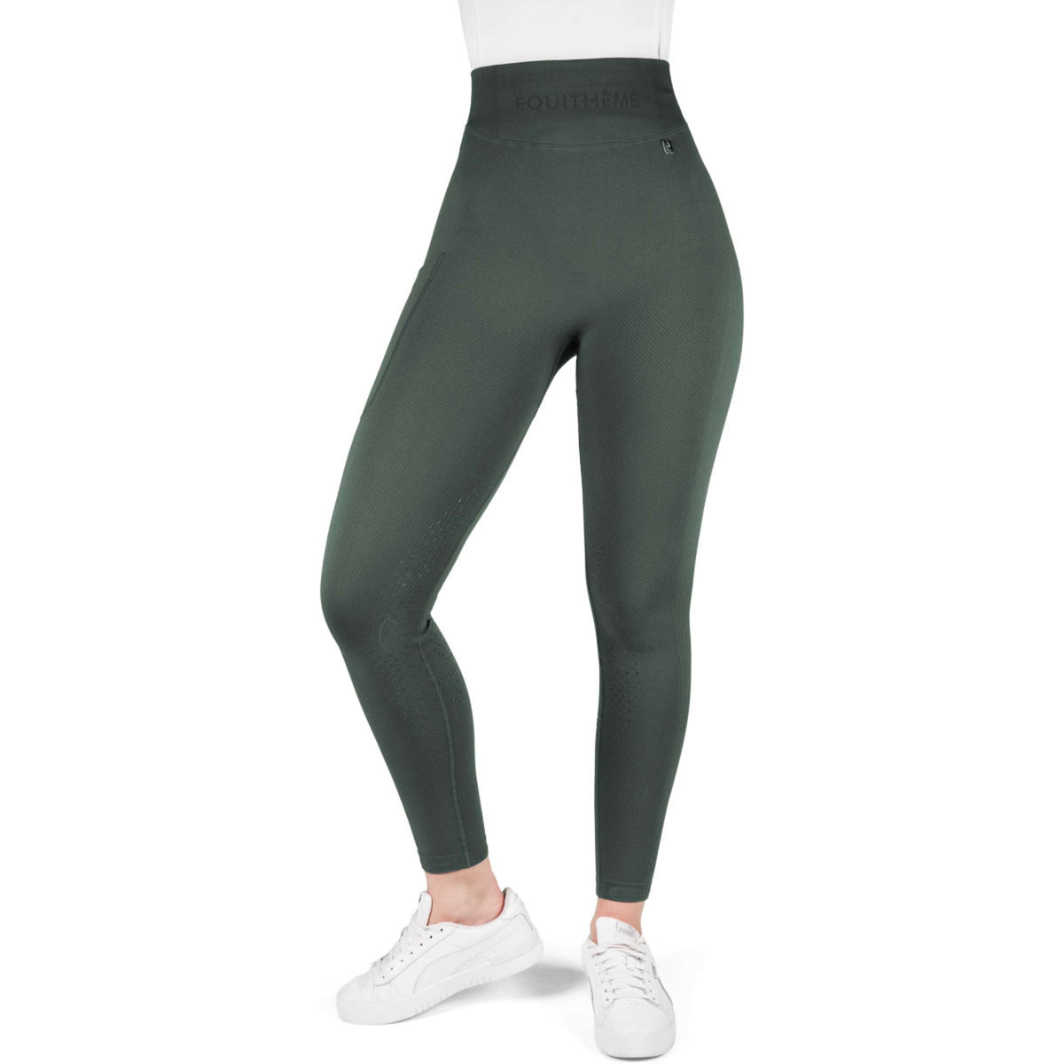 EQUITHÈME Rijlegging Acacia Full Grip Khaki