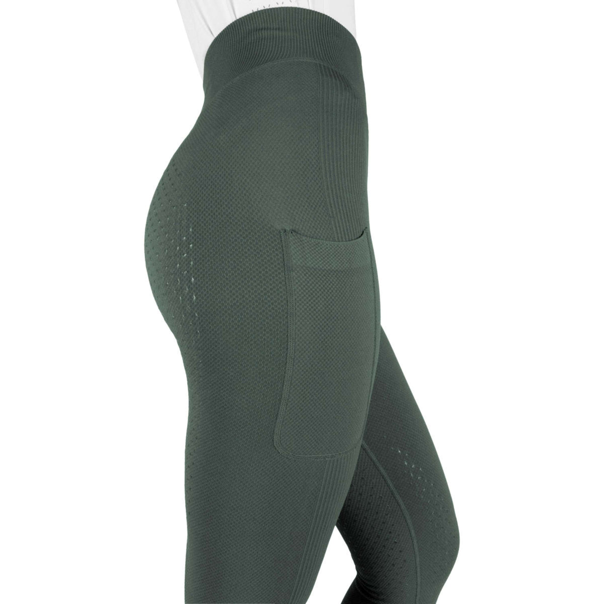 EQUITHÈME Rijlegging Acacia Full Grip Khaki