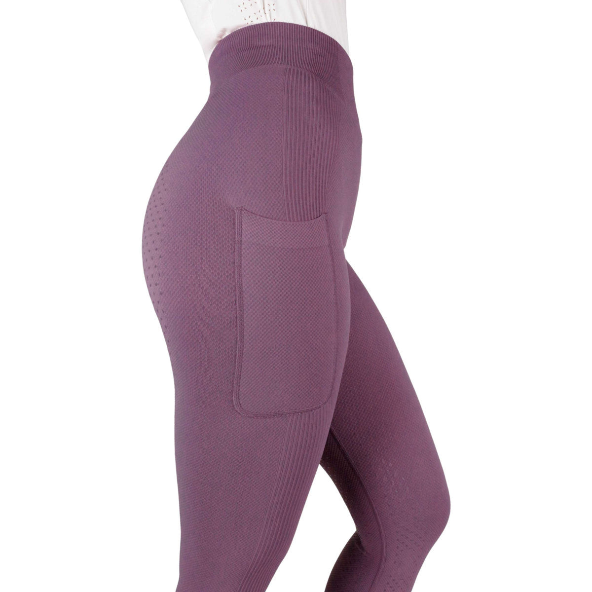 EQUITHÈME Rijlegging Acacia Full Grip Lila