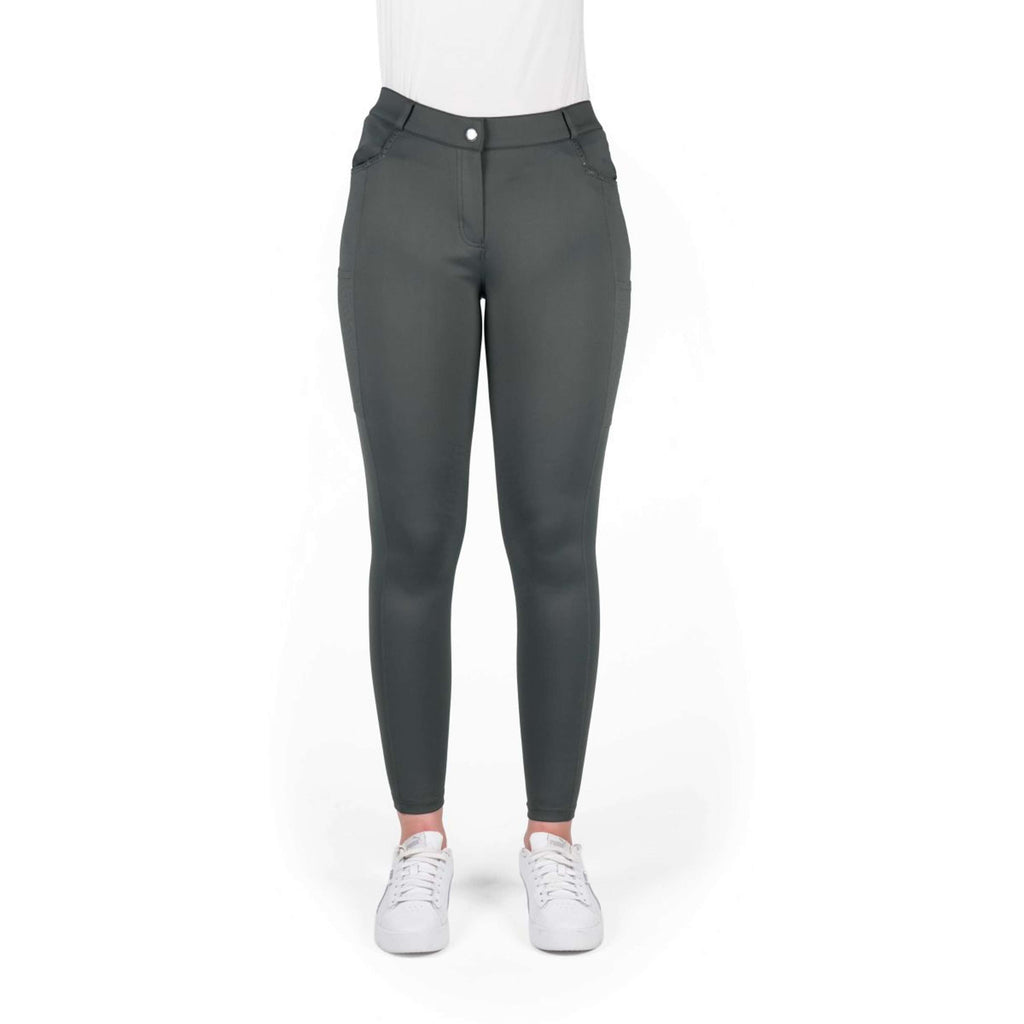EQUITHÈME Rijbroek Capucine Knie Grip Grijs