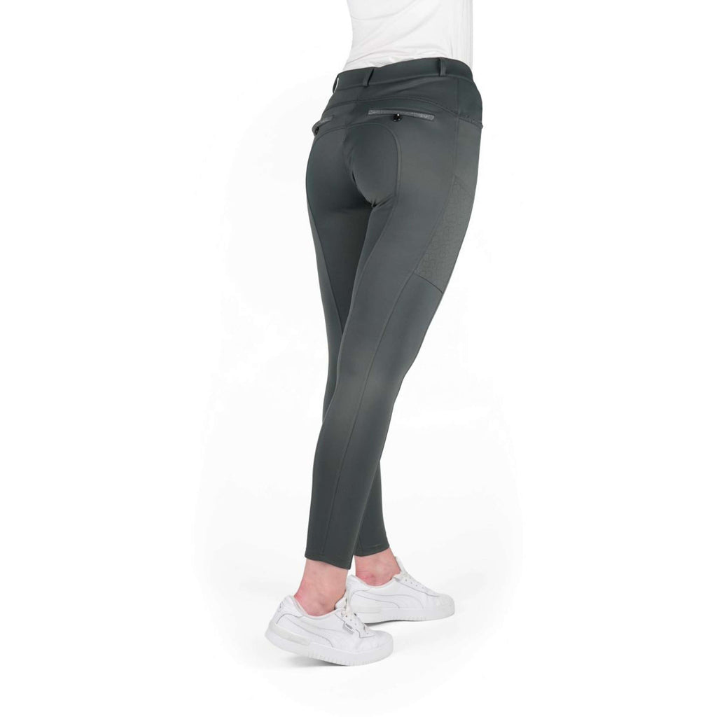 EQUITHÈME Rijbroek Capucine Knie Grip Grijs