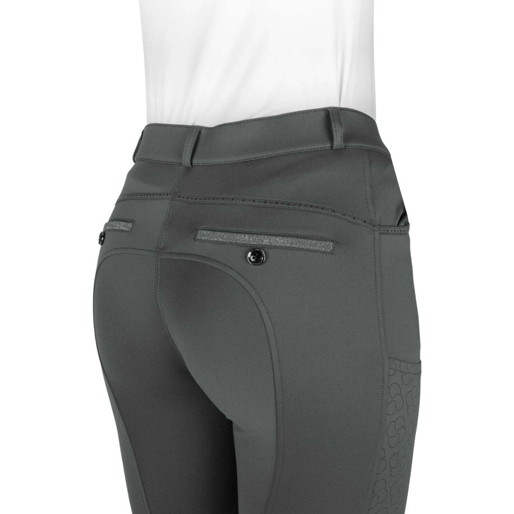 EQUITHÈME Rijbroek Capucine Knie Grip Grijs