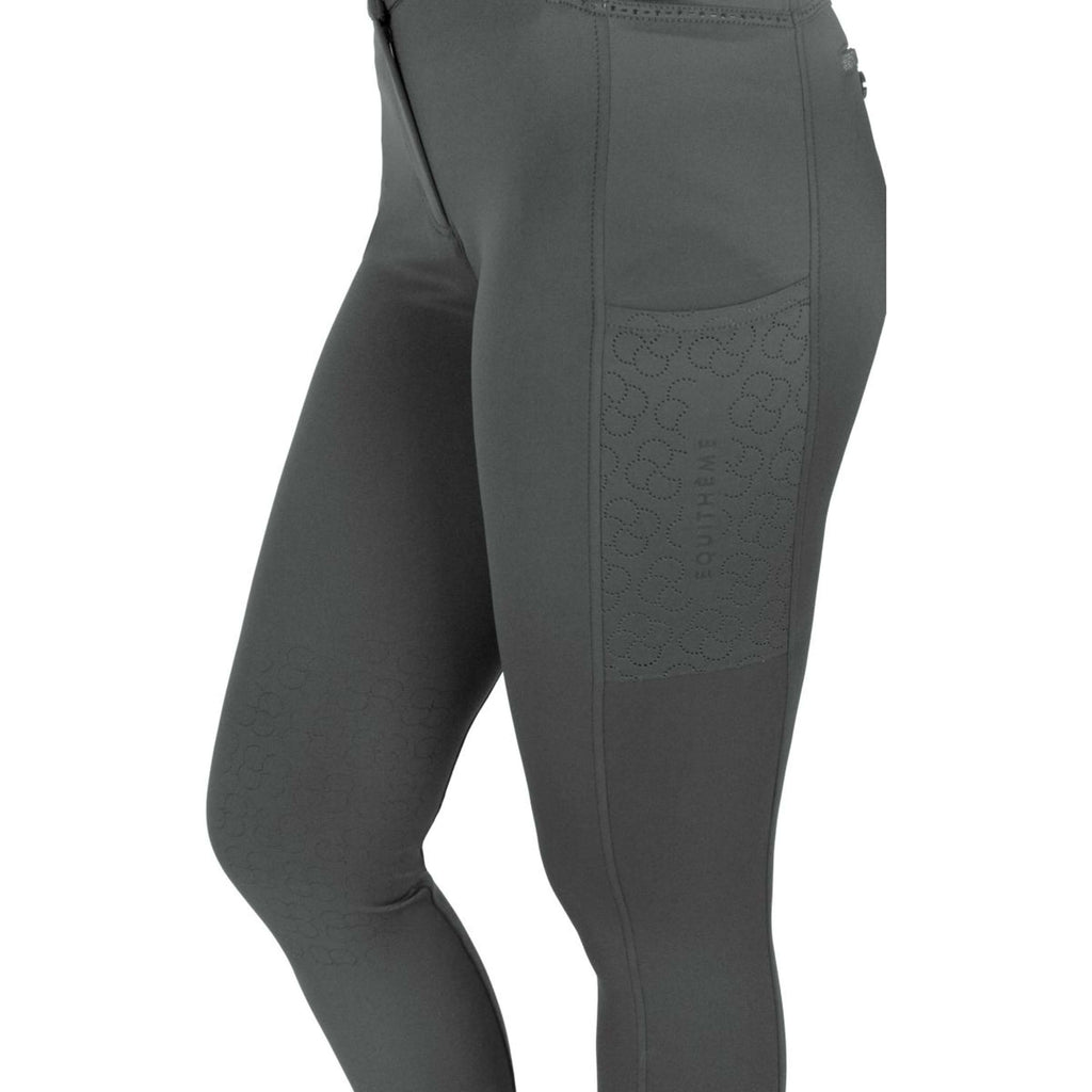EQUITHÈME Rijbroek Capucine Knie Grip Groen