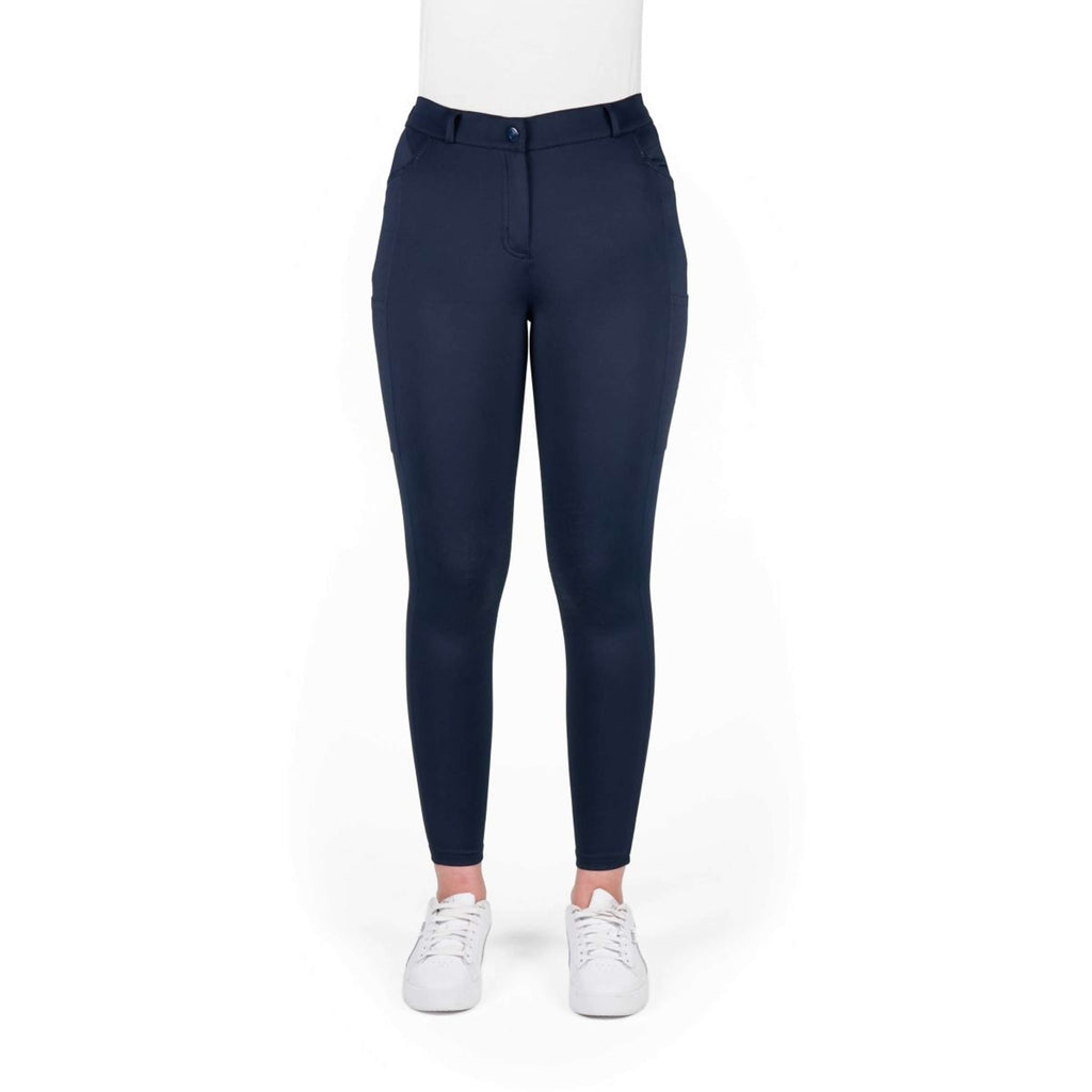EQUITHÈME Rijbroek Capucine Knie Grip Navy