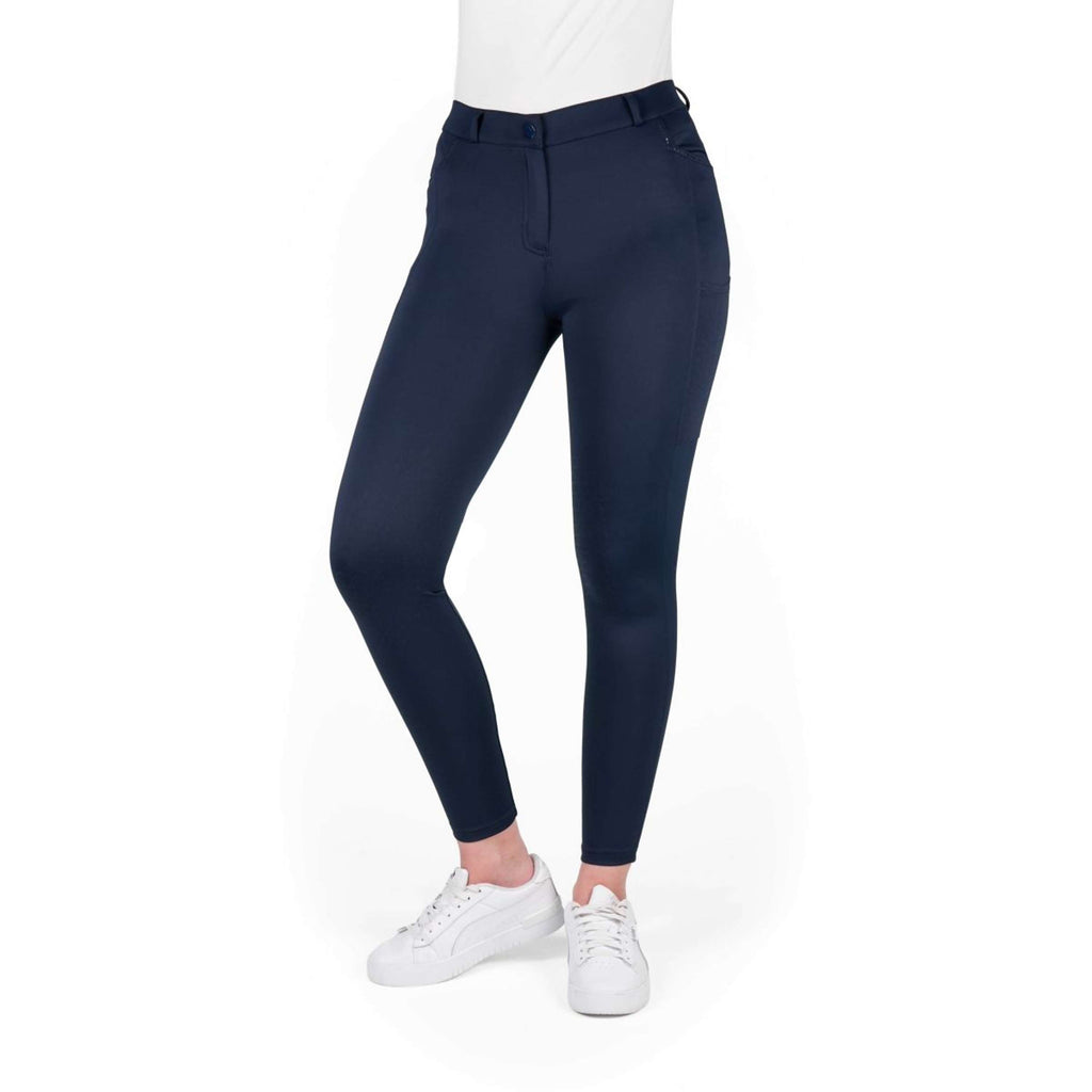 EQUITHÈME Rijbroek Capucine Knie Grip Navy