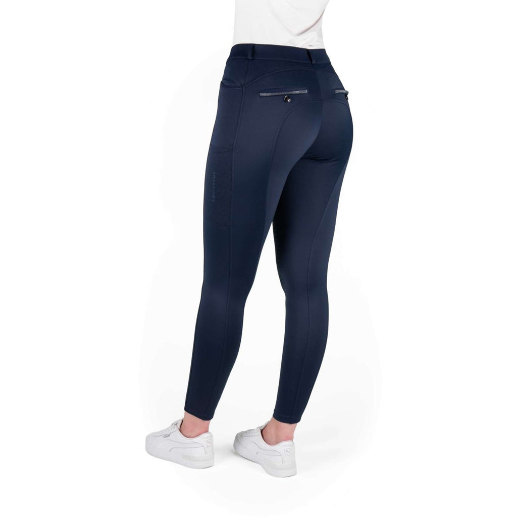 EQUITHÈME Rijbroek Capucine Knie Grip Navy